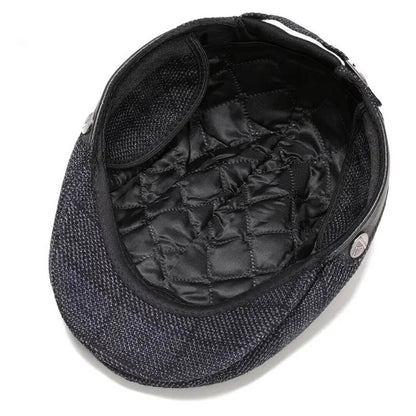 Boina plana de mezcla de lana | Logroño