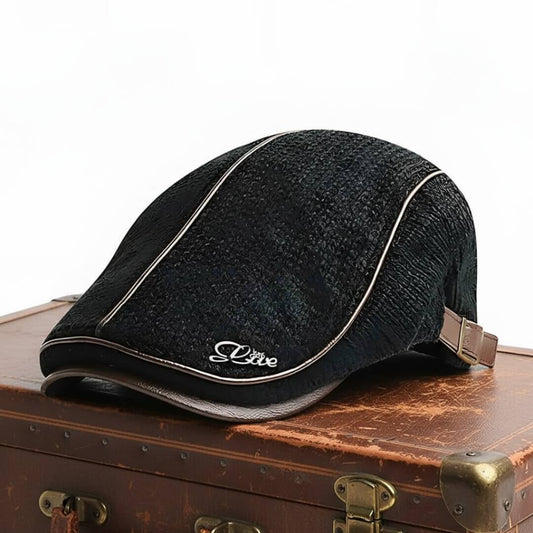 Boina plana tejida | Ponferrada