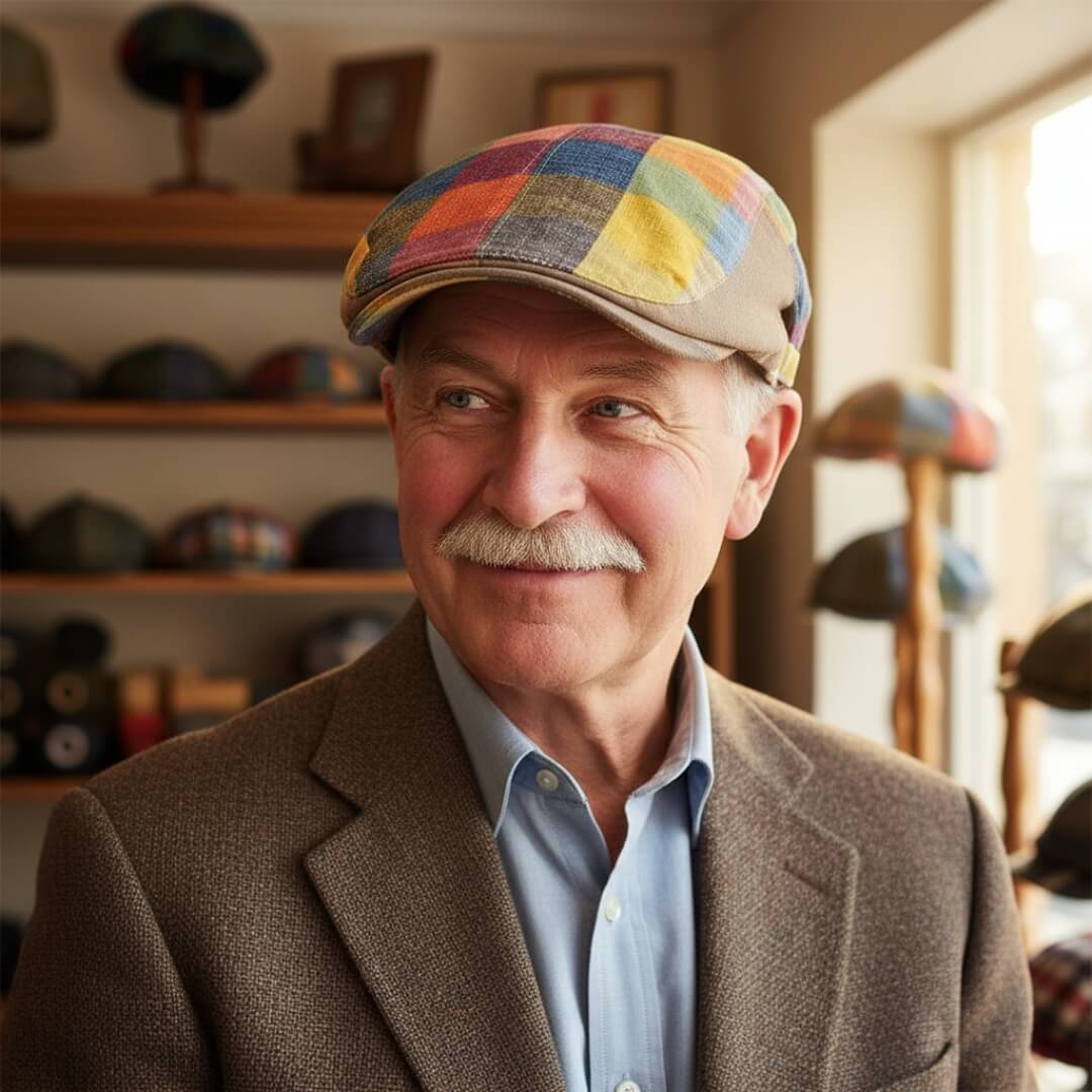 Boina de conductor a cuadros | Torrevieja